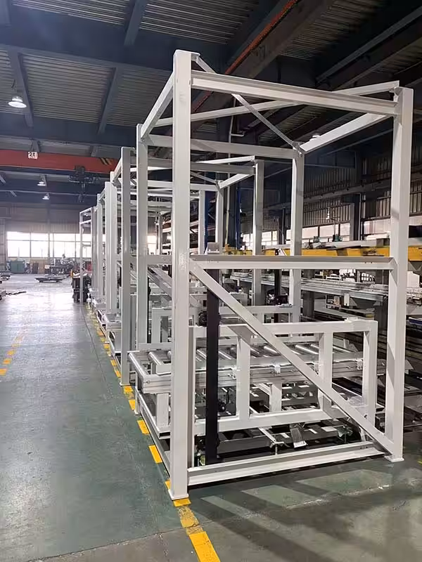 Part of the production workshop