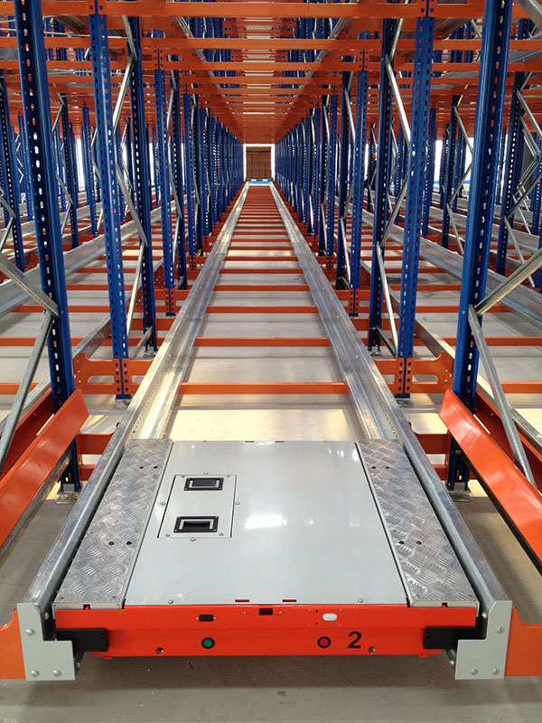 Radio shuttle and shuttle rack parts