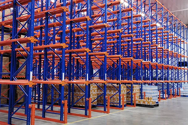 Drive in and drive thoudh racking system
