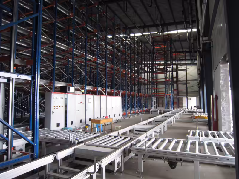 Four Way Shuttle Conveyor System