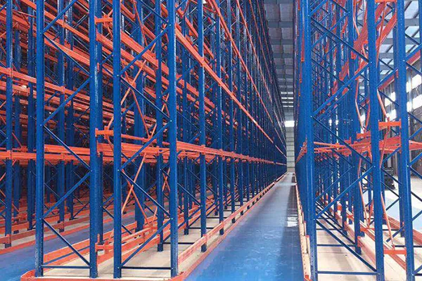 Narrow aisle racks