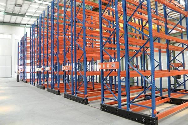 Powered mobile racking