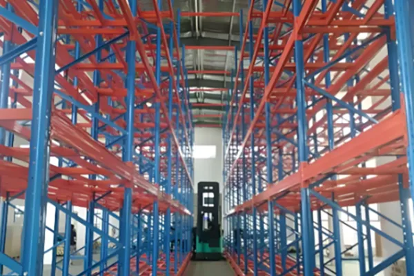 Very narrow aisle racking
