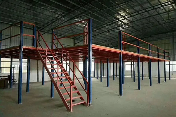 Warehouse mezzanine system