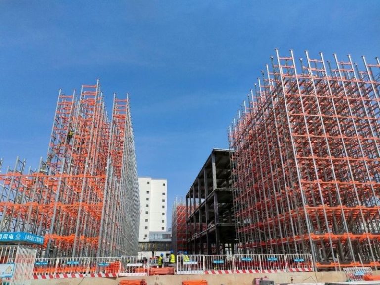 Clad racking automated warehouse