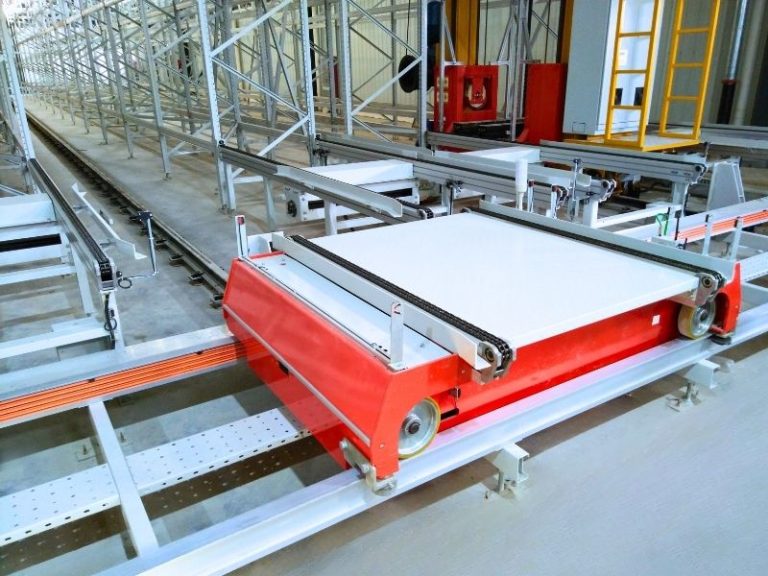 Ground Conveying System for Automated Warehousing