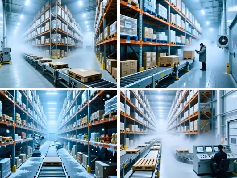 Automated Frozen Warehouse solution
