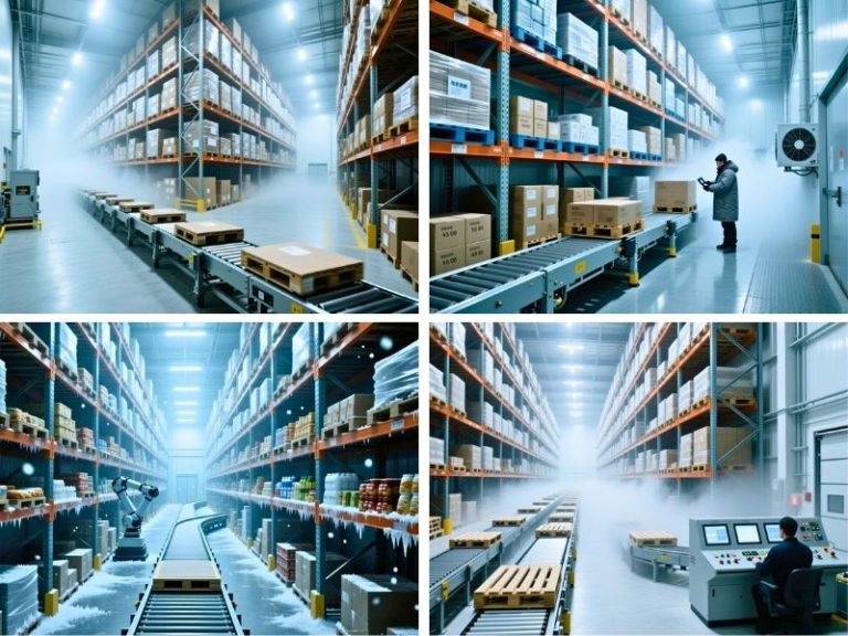 Automated Frozen Warehouse solution