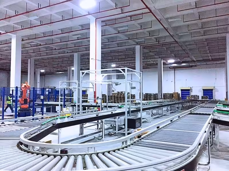 Automated Warehouse Sorting Line
