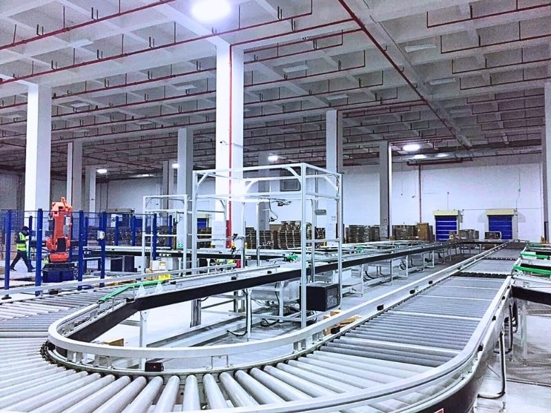 Automated Warehouse Sorting Line