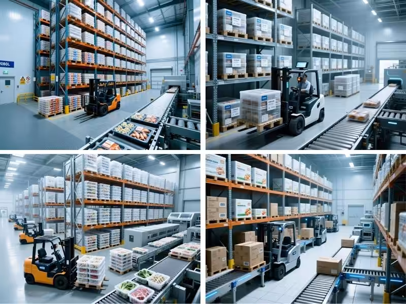 Food and Beverage Automated Warehouse