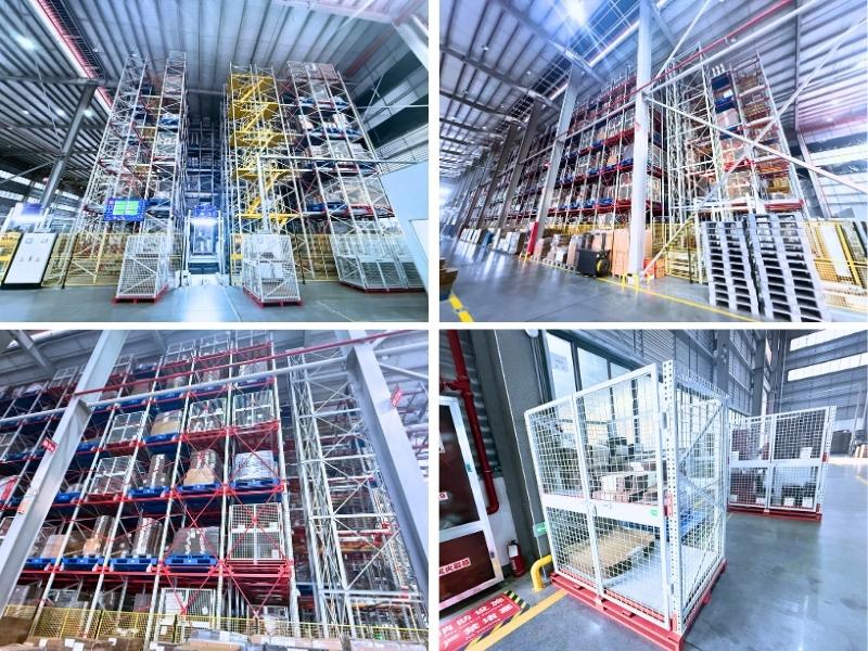 automated warehouse racking system