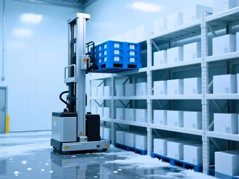 deep freezer warehouse