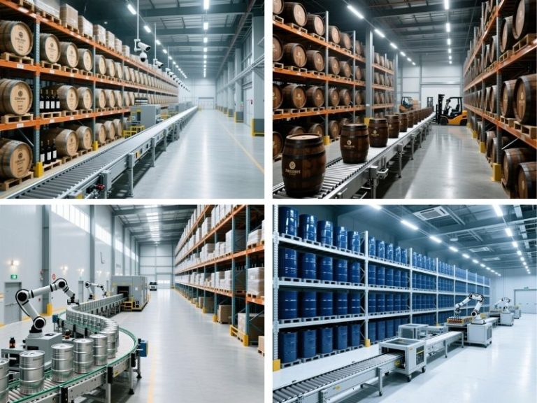 food and beverage warehouse automation