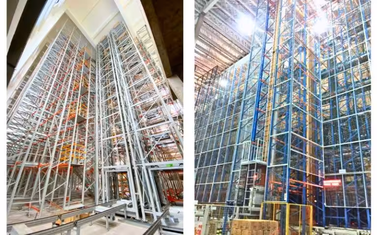 Four Way Shuttle Automated Warehouse