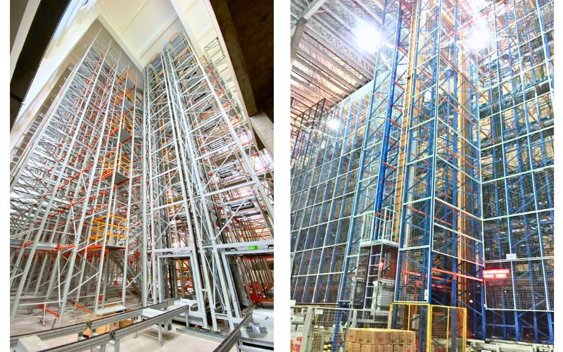 Four Way Shuttle Automated Warehouse