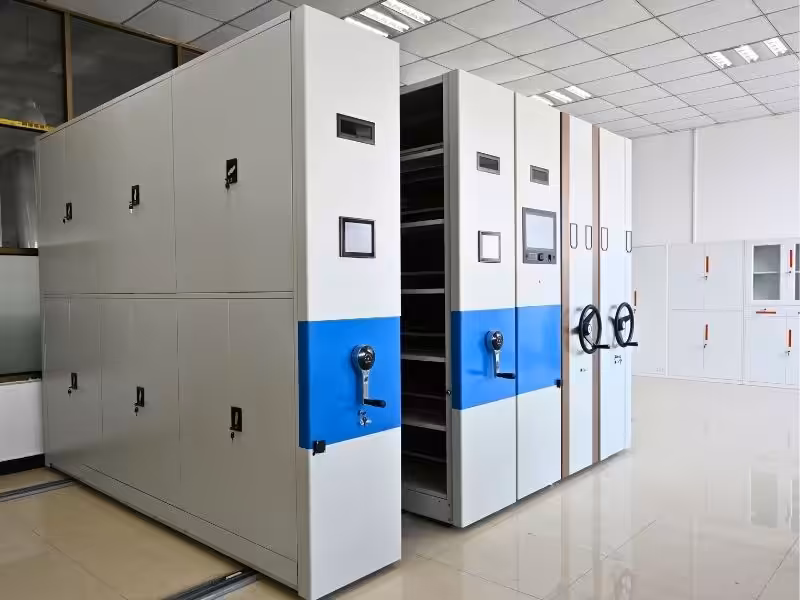 High-Density Mobile Shelving