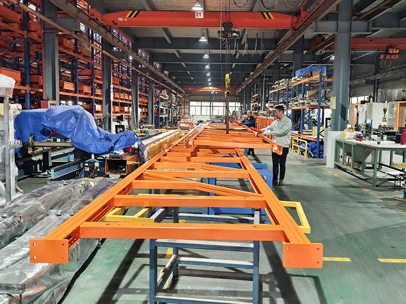 Racking assembly line