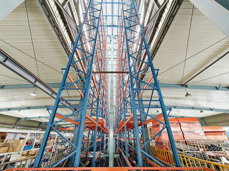 Stacker crane operation test