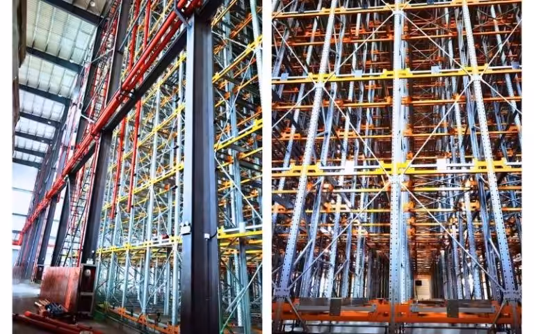 four-way shuttle automated warehouse