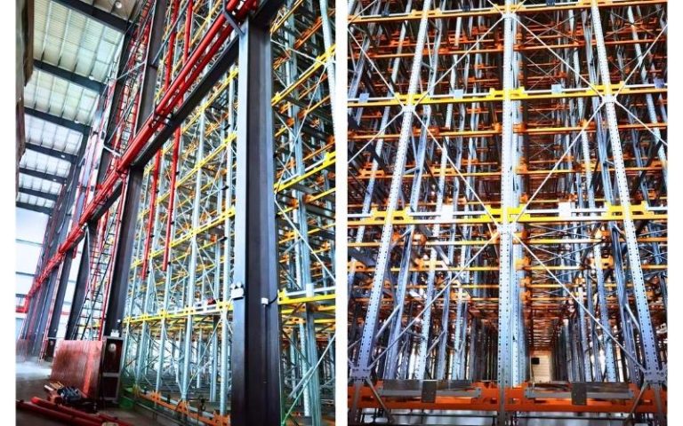 four-way shuttle automated warehouse