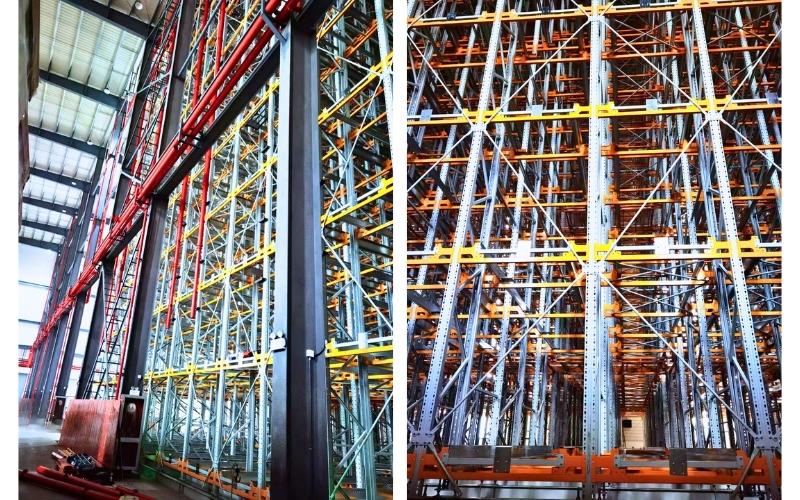 four-way shuttle automated warehouse