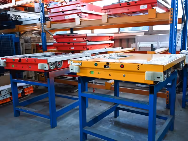Automated Radio Shuttle Warehouse Solution