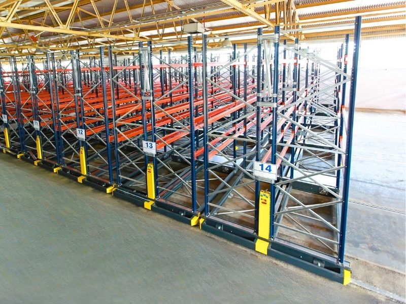 Powered Mobile Shelving