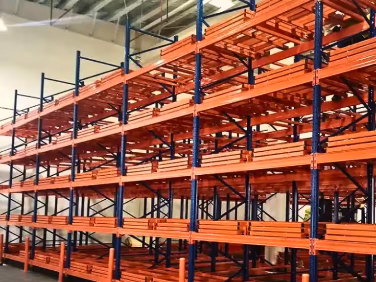 Push-Back Racking