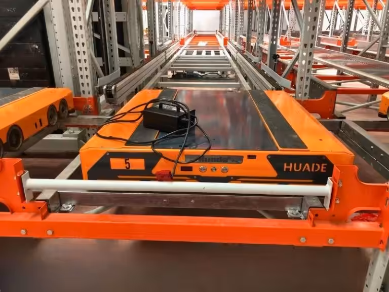 four way shuttle racking