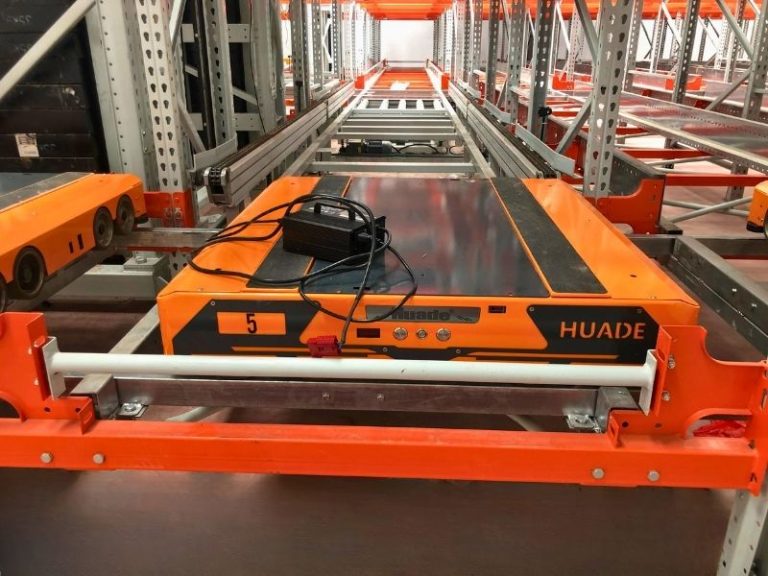 four way shuttle racking