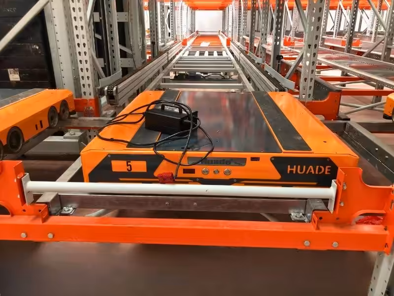 four way shuttle racking