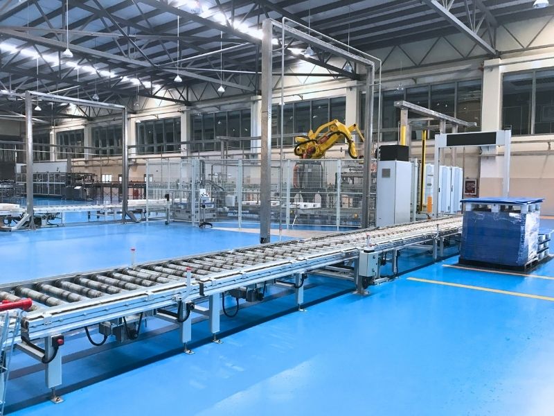 Automated Beverage Storage Conveyor