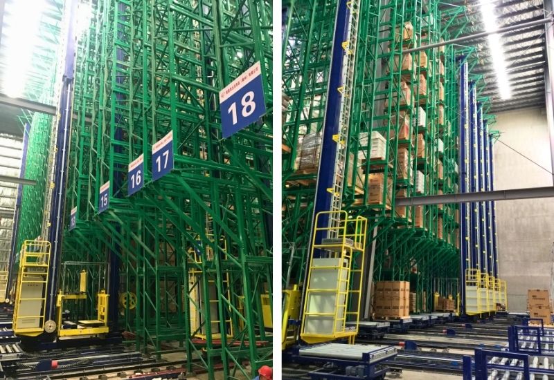 Stacker Crane Warehouse Automation