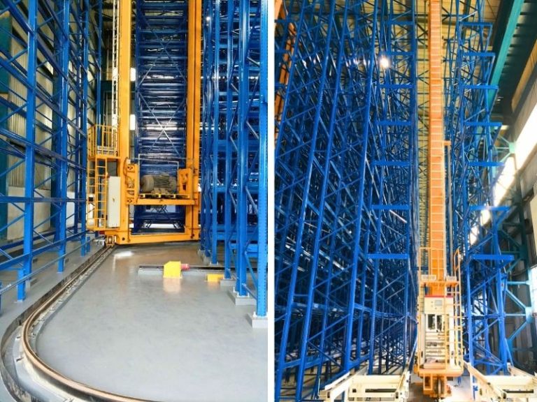 U-turn Stacker Crane System