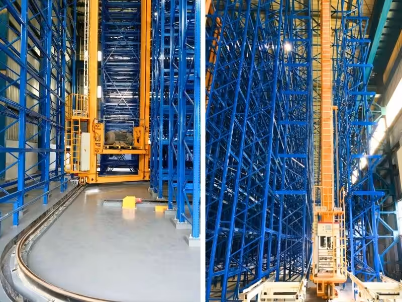 U-turn Stacker Crane System