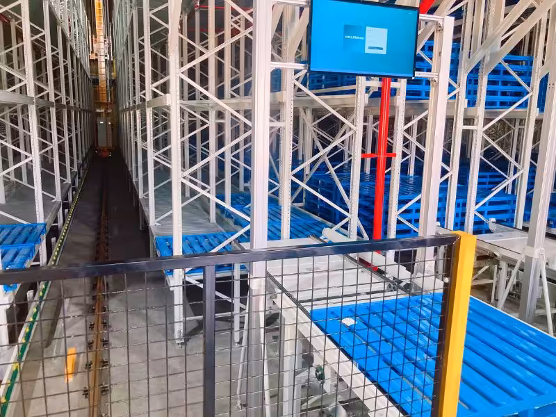 Stacker Crane Warehouse and WMS