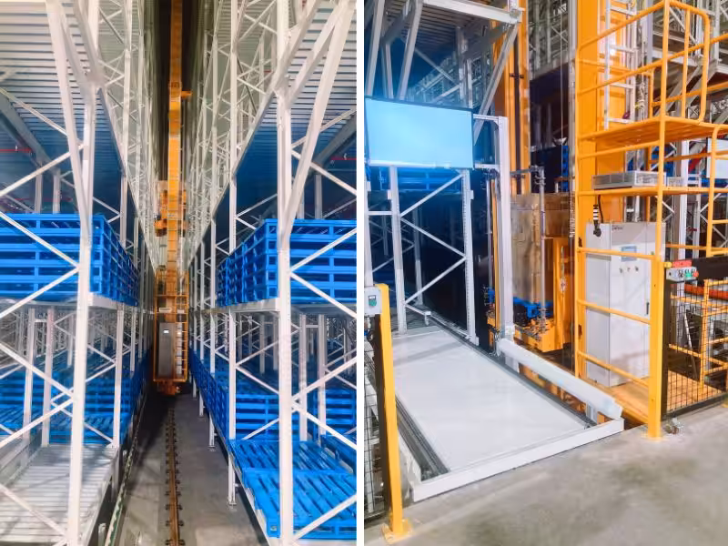 Stacker Crane Warehouse
