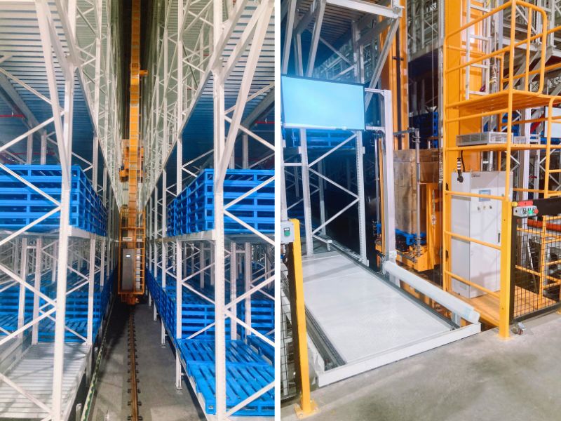 Stacker Crane Warehouse