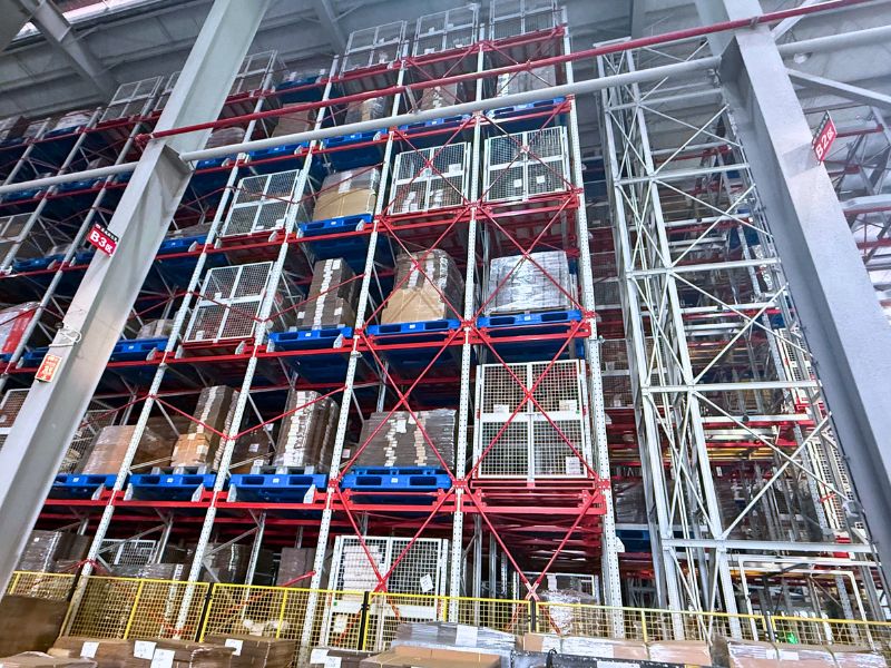 4 Way Shuttle Warehouse Automation