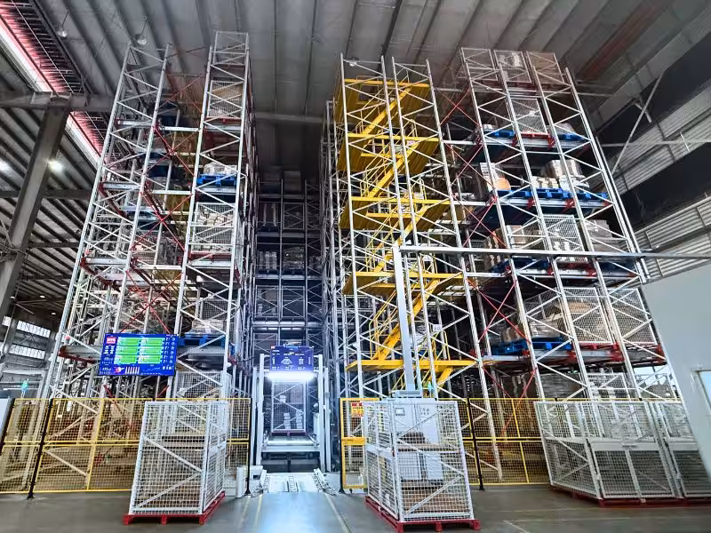4 Way Shuttle Warehouse Transformation