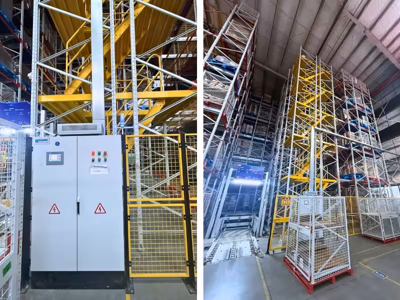 4 Way Shuttle Warehouse