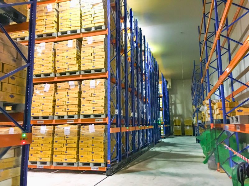 Mobile Racking System for Pallet