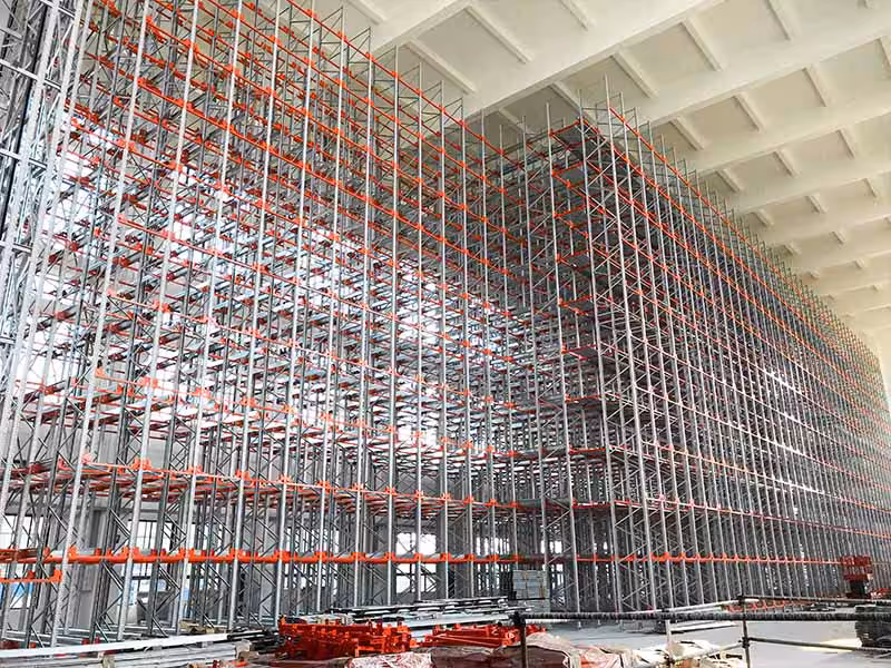 Mother-Child Shuttle Warehouse System for High-Density Storage