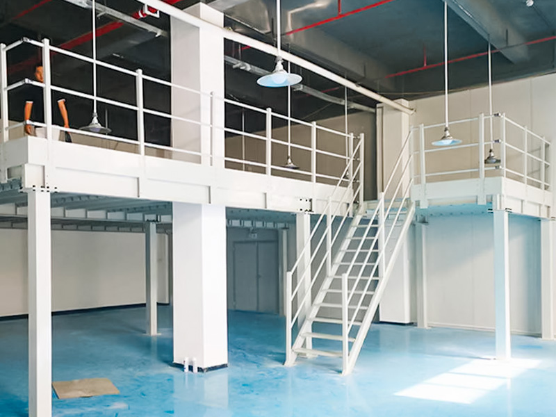 Steel Mezzanine Platform for Warehouse Capacity Expansion