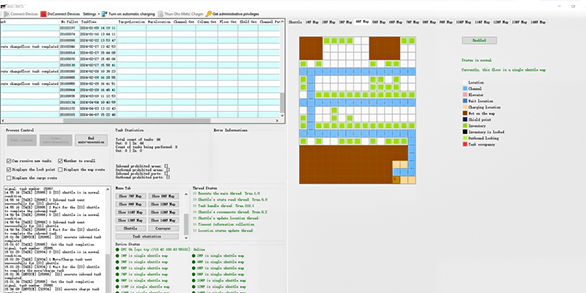Warehouse Control System WCS interface for automated warehouse equipment