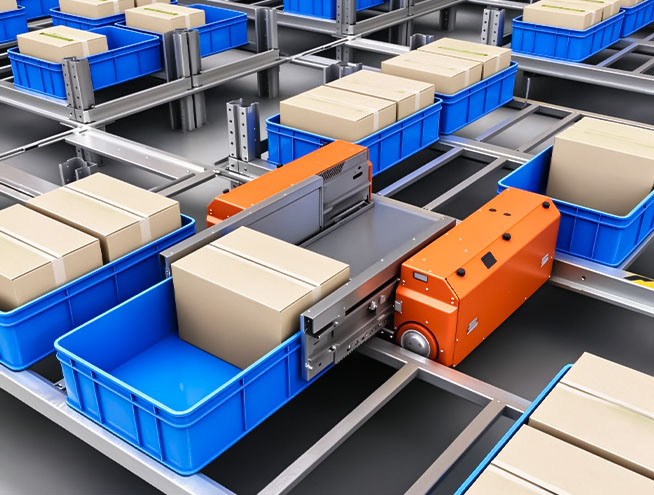 Four-Way Tote Shuttle ASRS