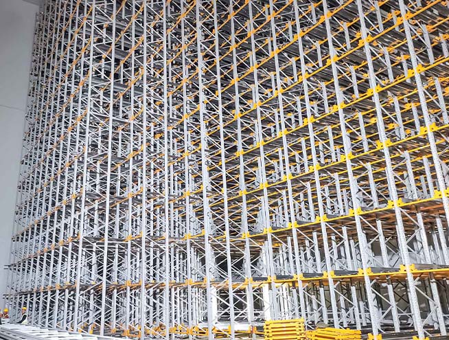 Multi-Deep Four-Way Shuttle ASRS Warehouse