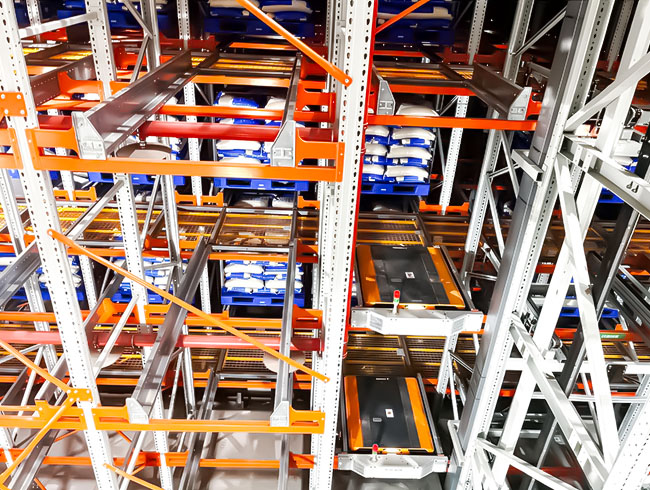 ASRS Shuttle System in a Low-Temperature Grain Warehouse