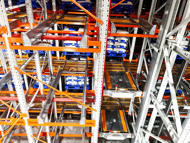 HUAYIDE Four-Way Shuttle ASRS for Grain Storage